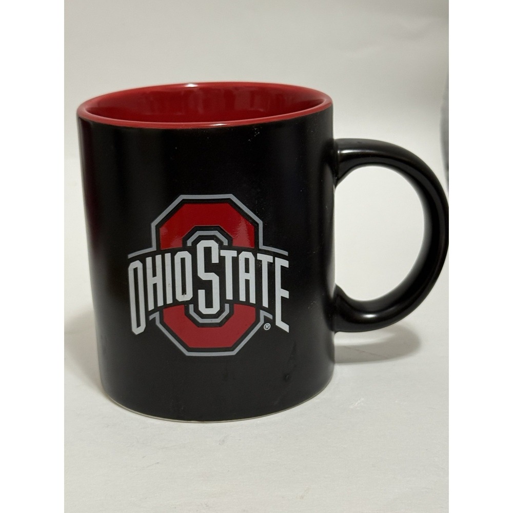 Collegiate Licensed Product Ohio State Ceramic 11OZ Mug Black/Red /White /